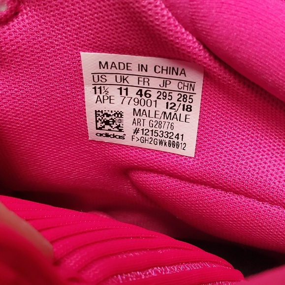 adidas Shoes | Adidas Marquee Boost Mens Basketball Shoes Pink | Poshmark